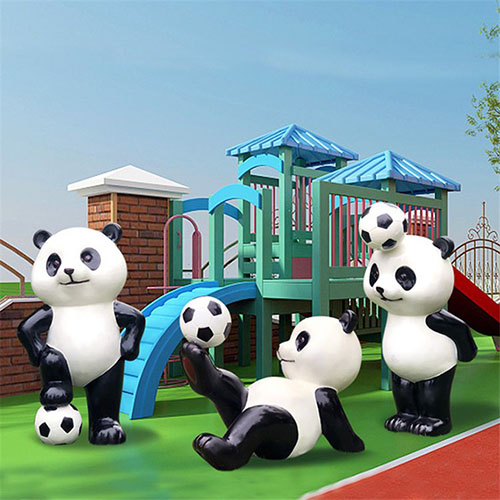 熊猫造型景观小品
